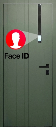 SMART FACE ENTR - дверь <br>с 3D распознаванием лица